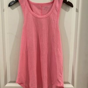 Pink J Crew tank